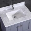 ARIES 36” CHARCOAL WH CARRERA MARBLE 1